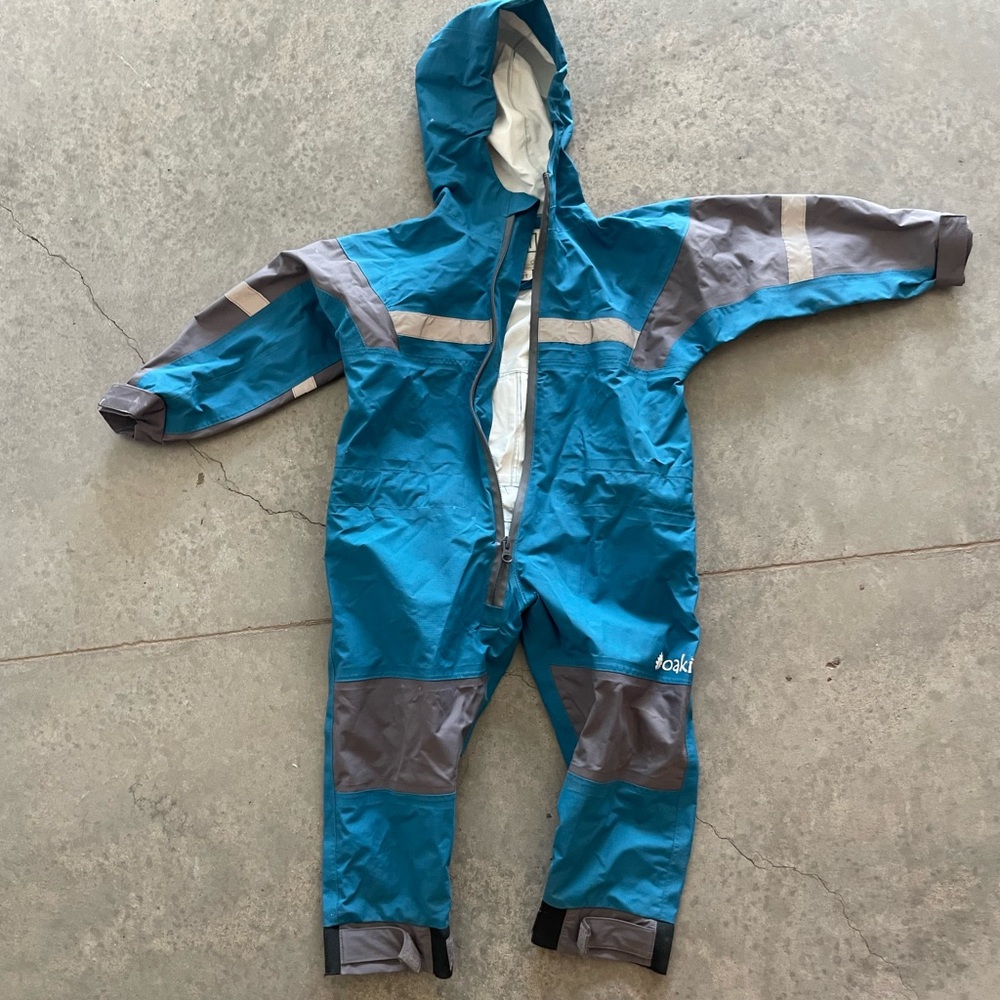 Blue Oaki Trailsuit Rainsuit 2T